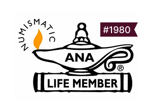 Life Member of American Numismatic Association #1980