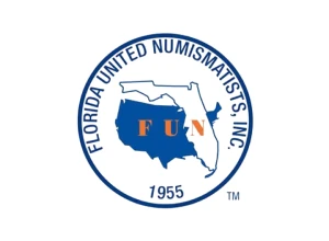 Florida united numismatists inc logo