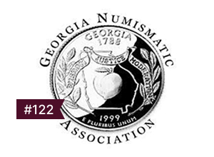 Life Member of Georgia Numismatic Association #122