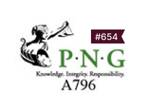 Professional Numismatic Guild #654