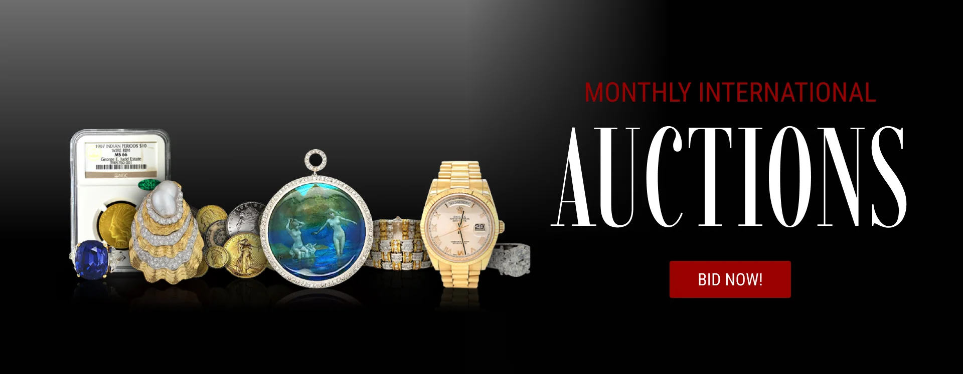 Golfcoast Auction banner