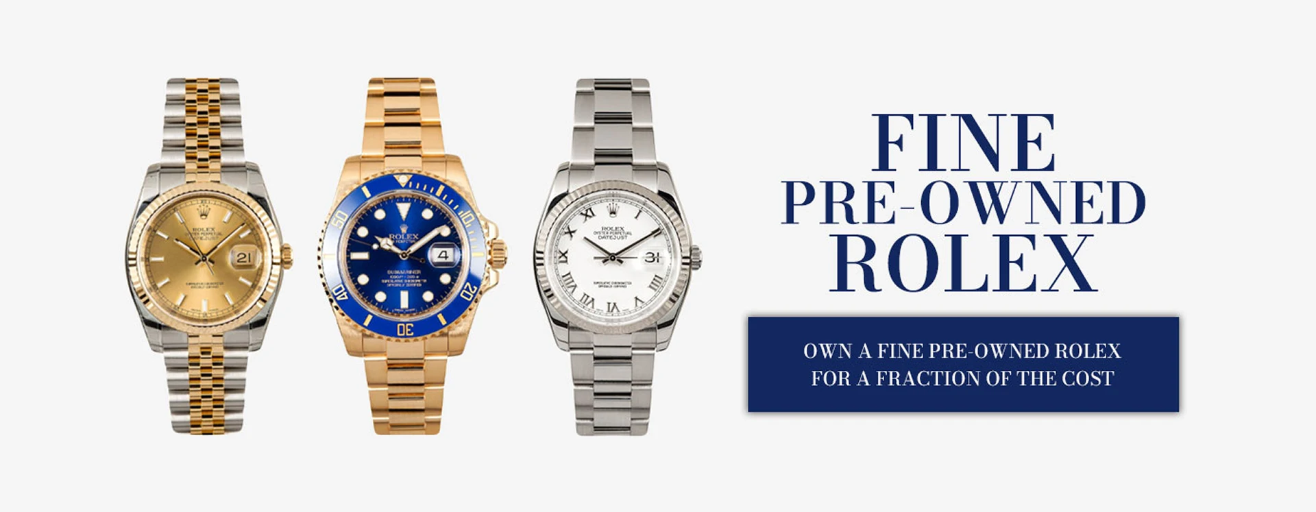 Golfcoast Rolex Watches banner